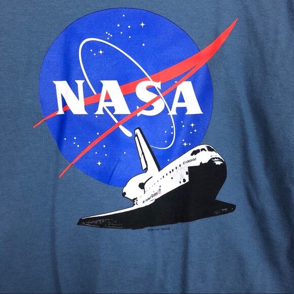 NASA Cropped T-Shirt Size XS - Picture 4 of 5